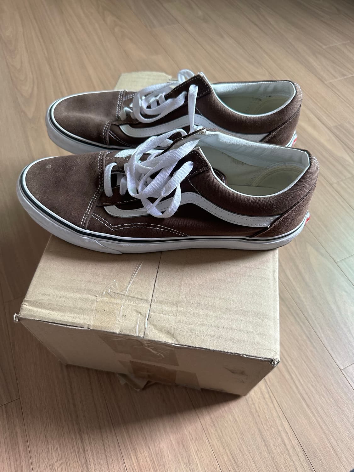 반스 올드스쿨 컬러 띠어리 브라운 코코아 280 상품이미지4