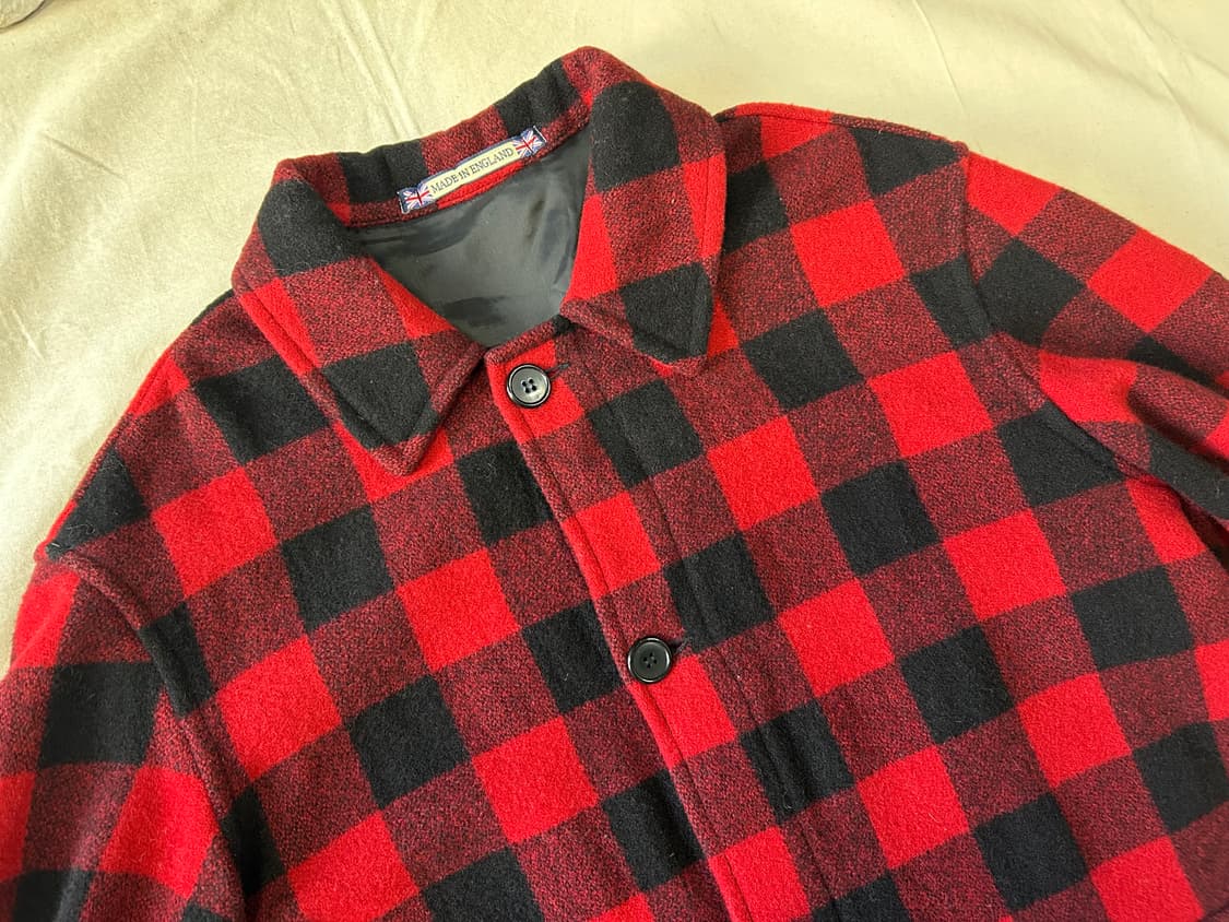 써헌트(sir-hunt) 블럭체크 오버코트(여성M) 상품이미지4