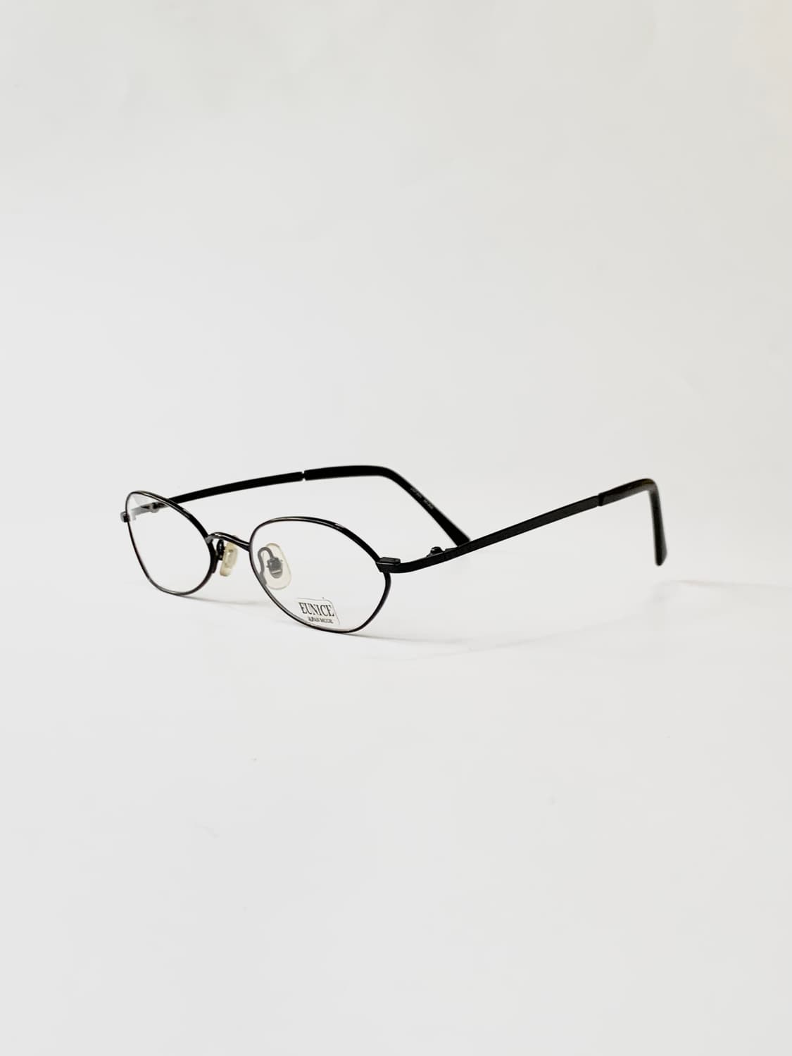 [픽키-658] 👍🏻블랙 오벌 메탈 안경 얇은 라운드 메탈 japan 상품이미지2