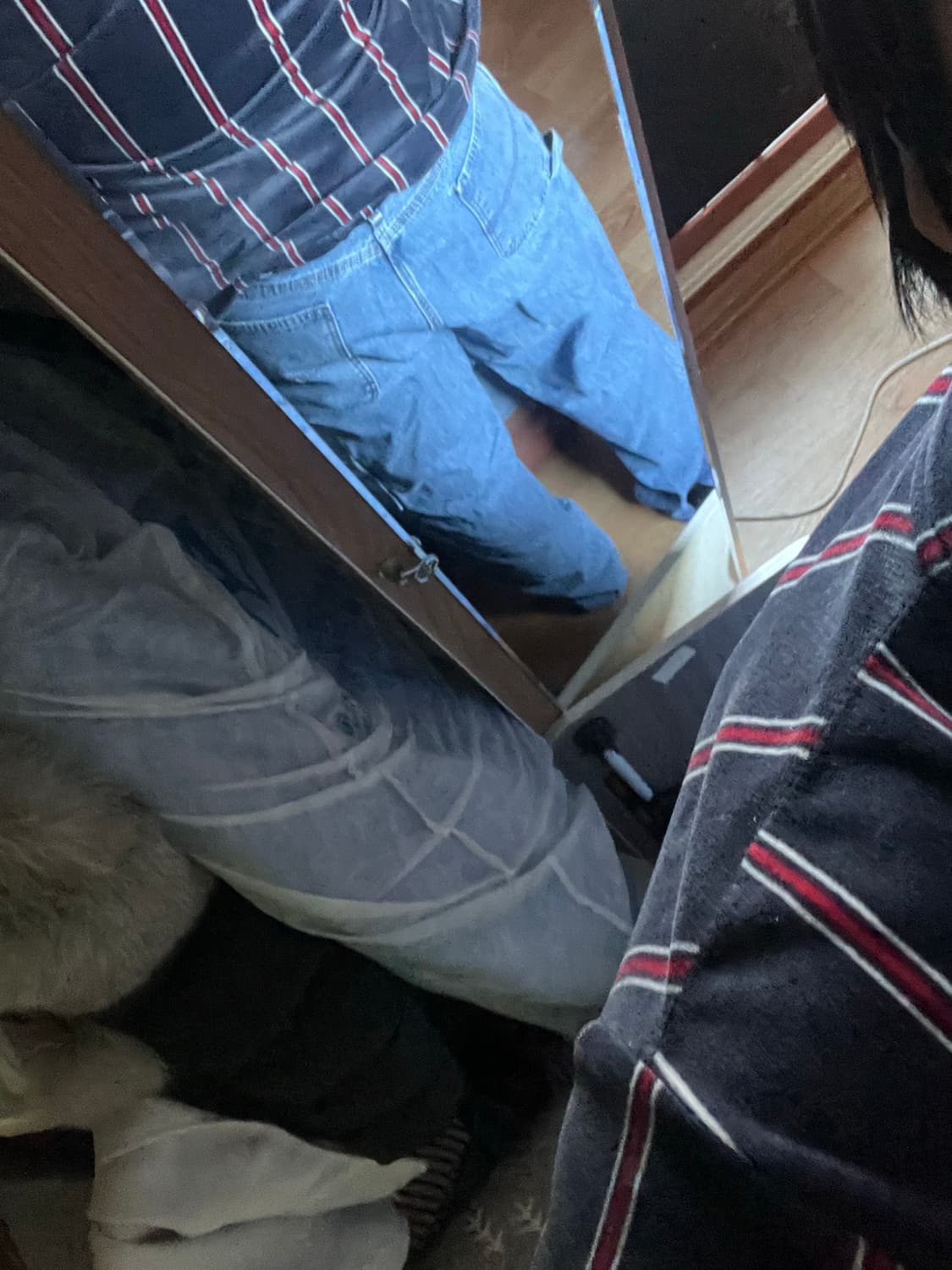 랭글러 빈티지 청바지 팝니다.(핏기가막힘)36 상품이미지3