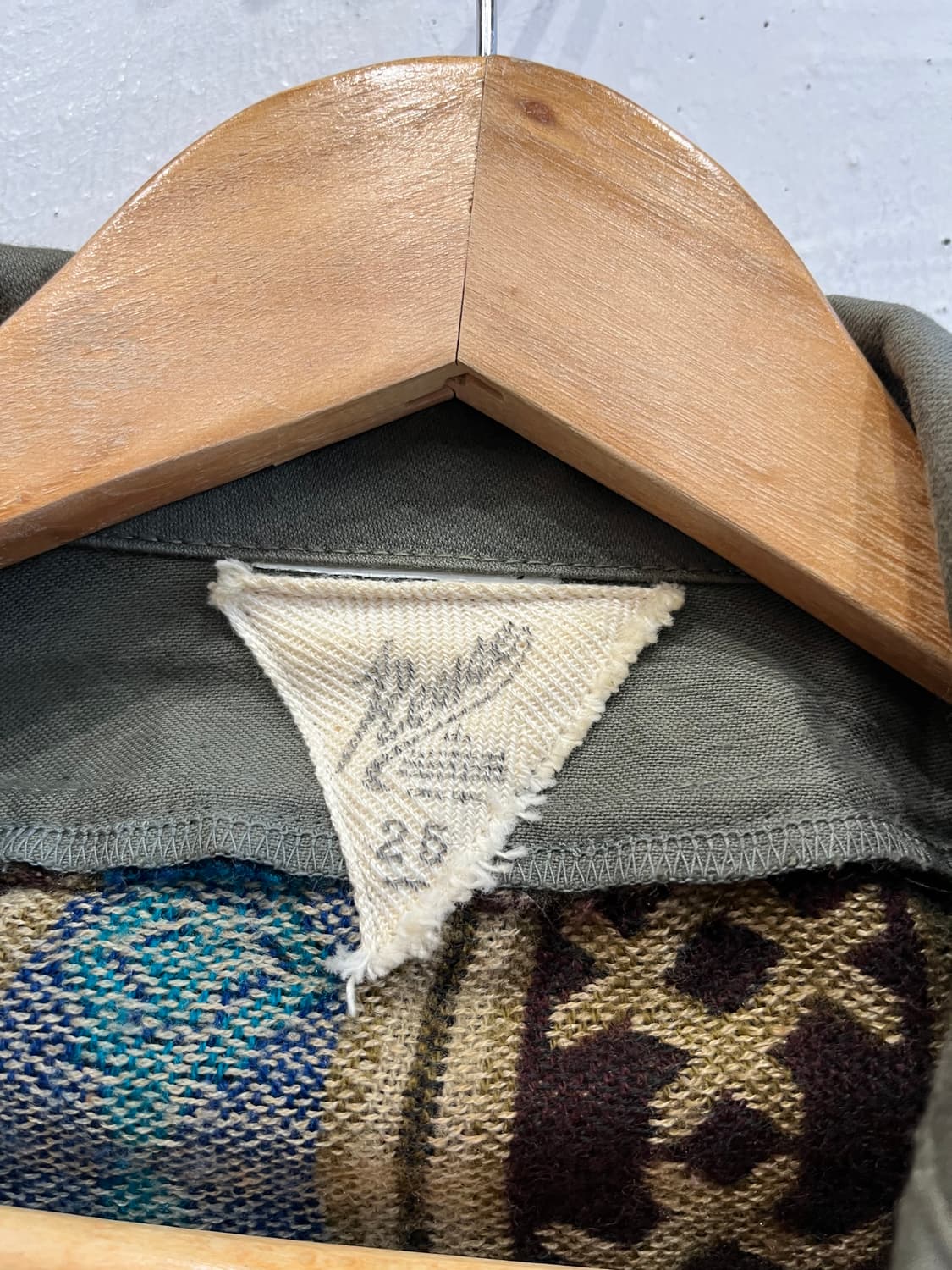 romar quee 밀리터리 에스닉 케이프 Made in JAPAN  상품이미지6