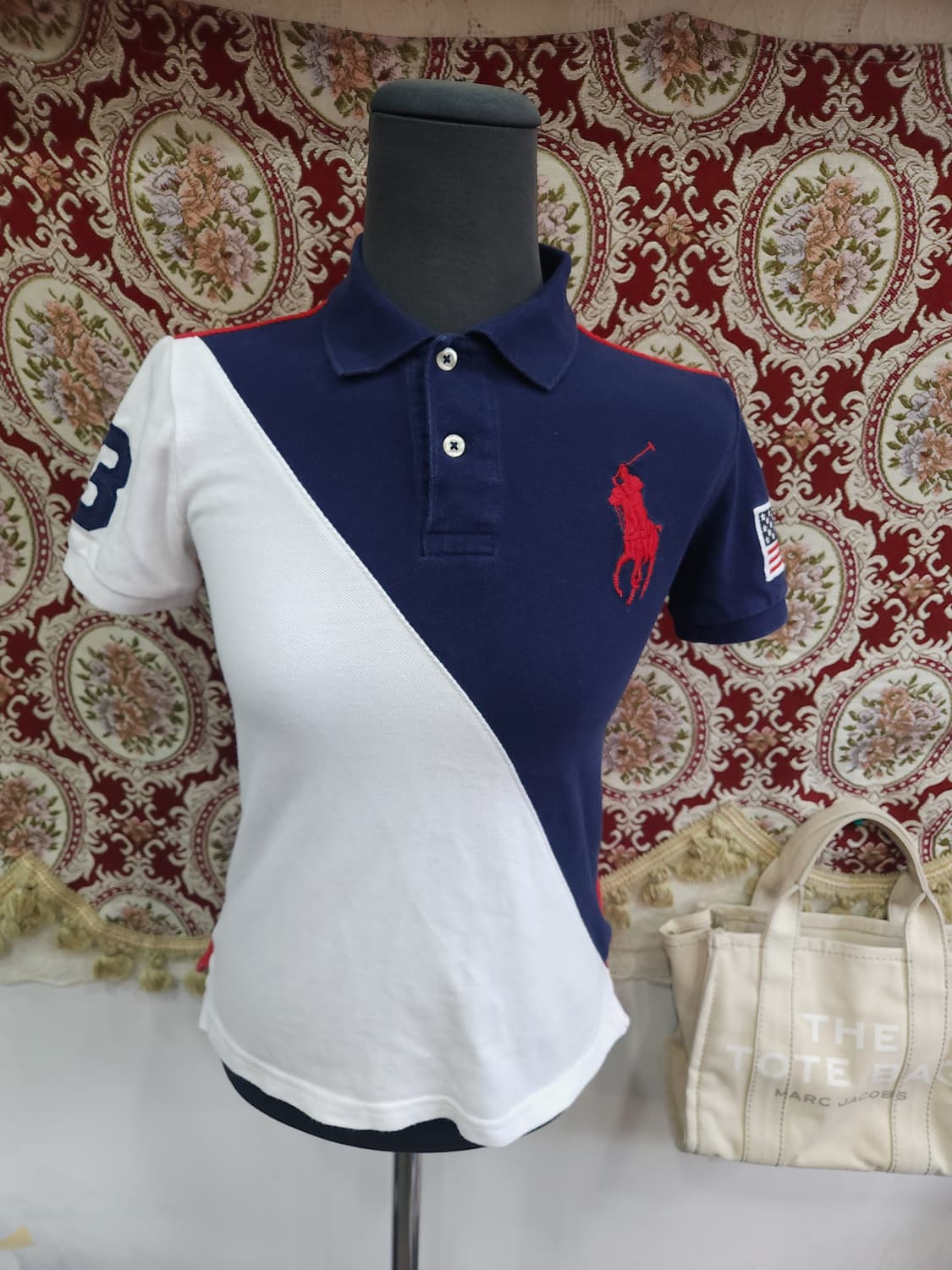 폴로 랄프로렌 빅포니 성조기 pk 카라티 상품이미지1