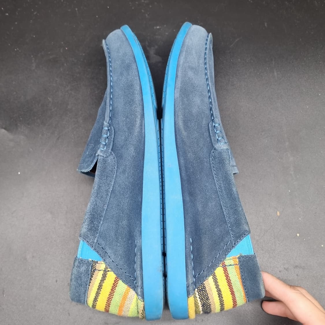 락포트 스웨이드 남성로퍼 실사이즈275 상품이미지5