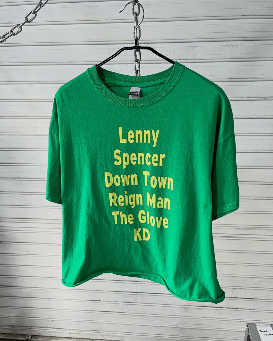 Sonics player name cutting tee 상품이미지2
