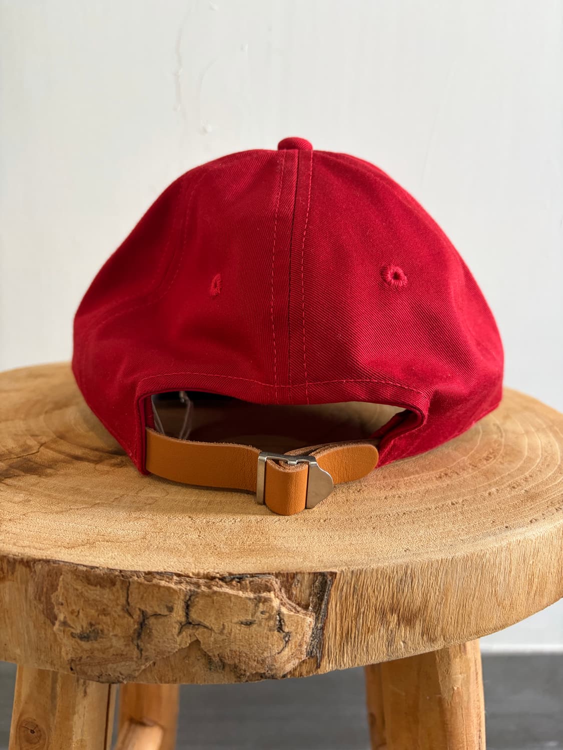 리얼맥코이 윙로고 볼캡 레드 상품이미지4