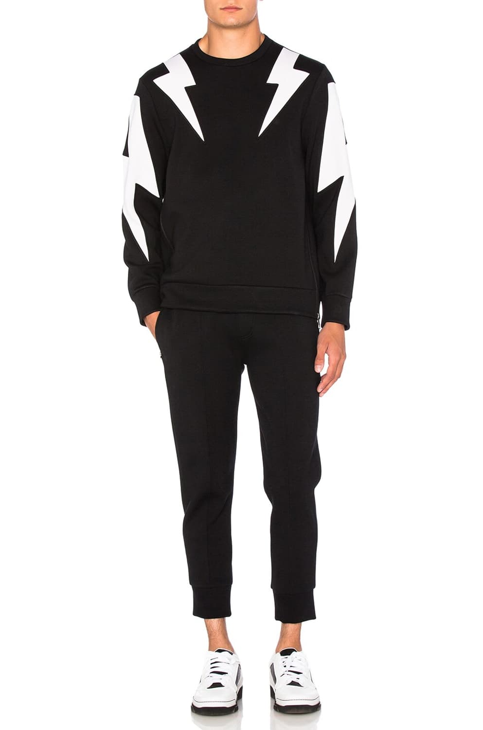 닐바렛 네오플렌 라이닝 썬더  맨투맨 상품이미지2