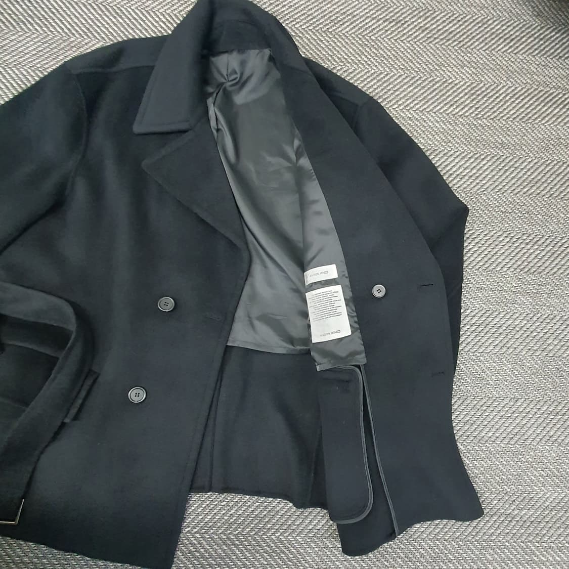 메종미네드 헨드메이드 오버핏 코트 남자105 상품이미지6