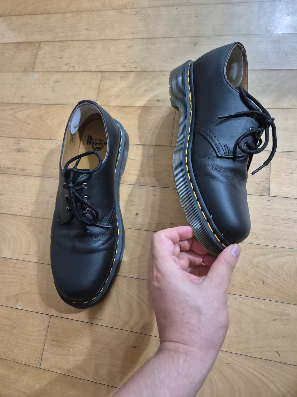 [280] 닥터마틴 1461 나파 무광 블랙 상품이미지3