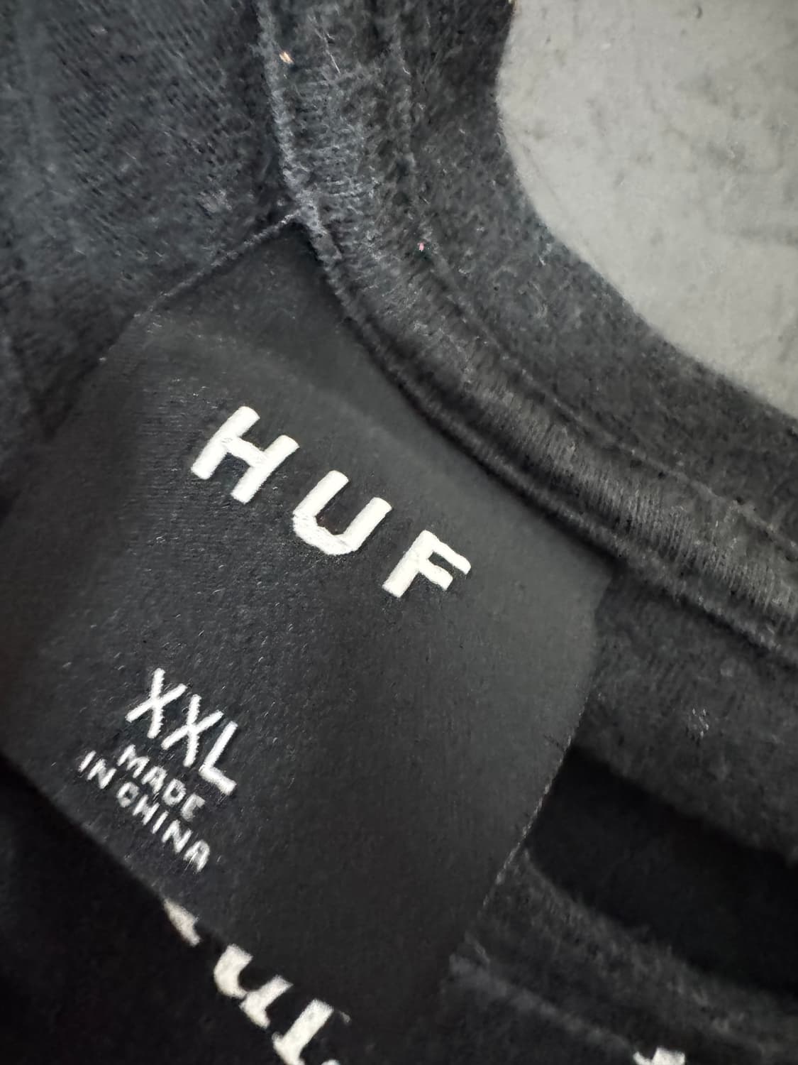 허프 HUF 로고 플레이 오버핏 반팔 티셔츠 2XL 상품이미지3