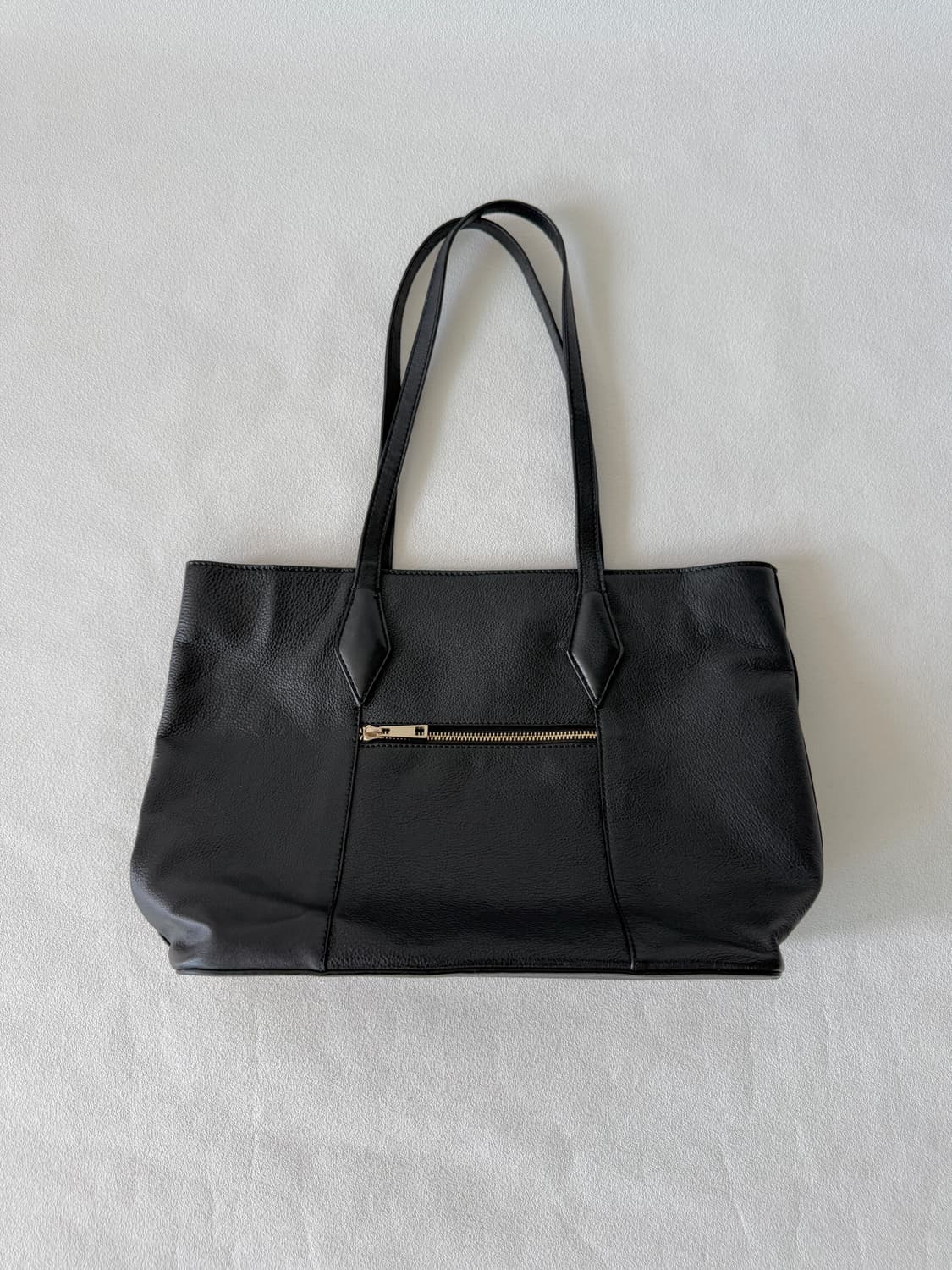 Pre owned 레더 숄더백 상품이미지4