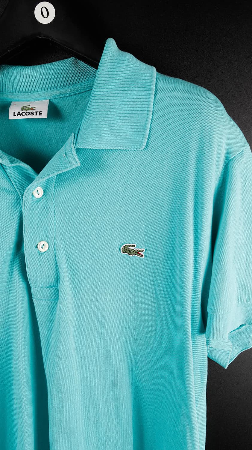 라코스테 민트색 반팔카라티 상품이미지3