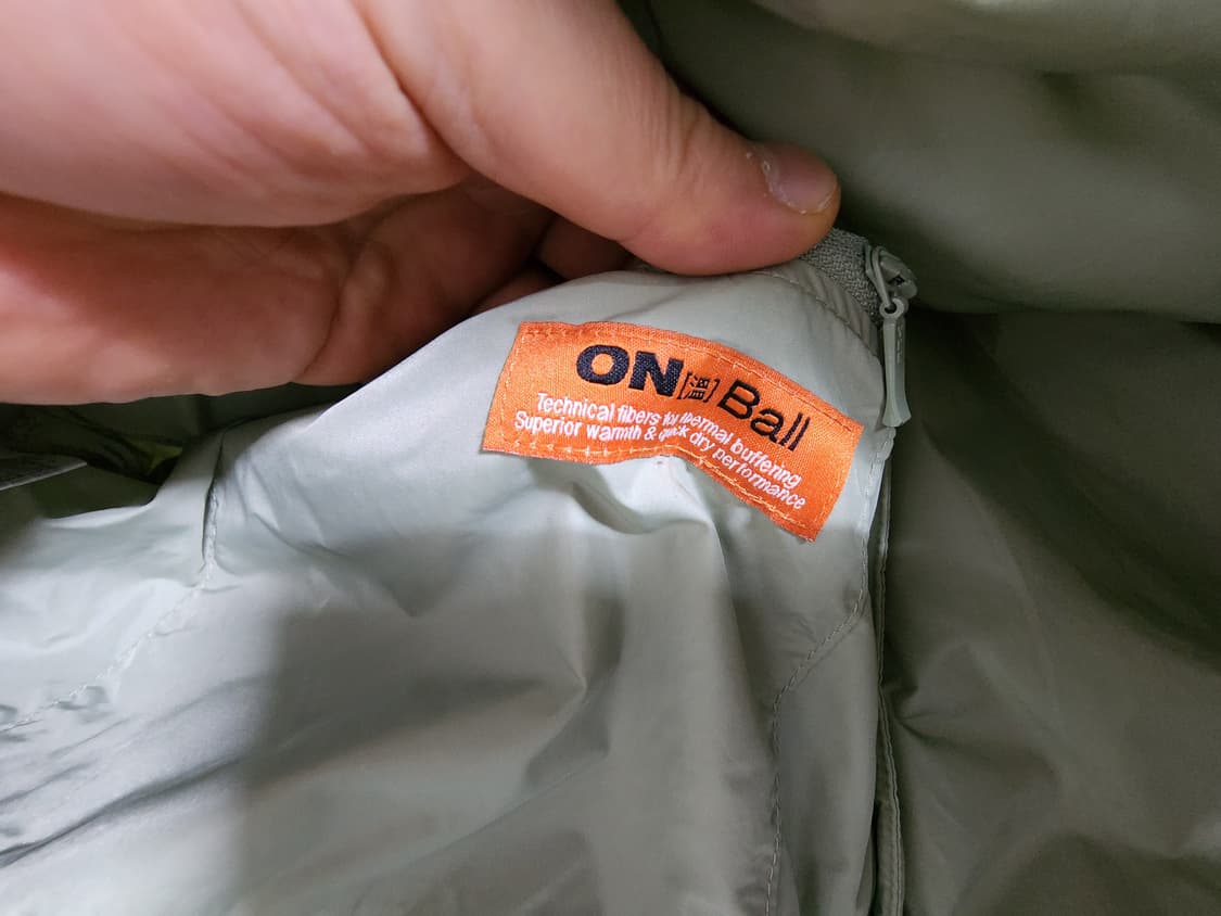 (95)여성 노스페이스 눕시 온볼 패딩 점퍼 페일그린 상품이미지4