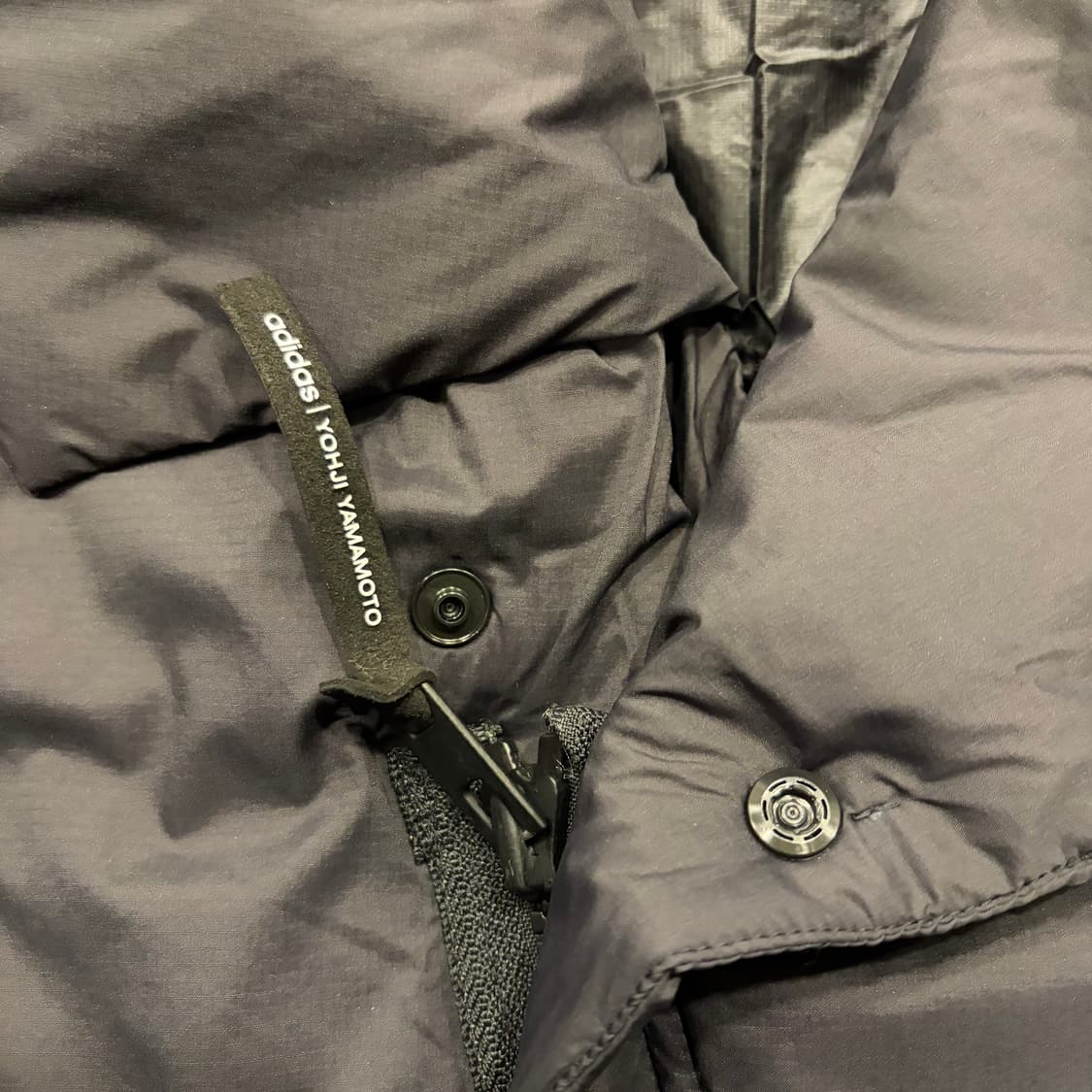 [L] 24FW 아디다스 Y-3 블랙 퍼텍스 롱 패딩 코트 B698 상품이미지5