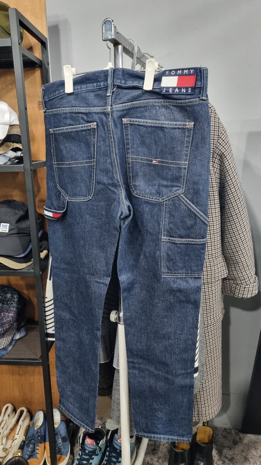 타미진 테이퍼드 카펜터진 허리단면46(34~35) 기장103 상태8/10 상품이미지3