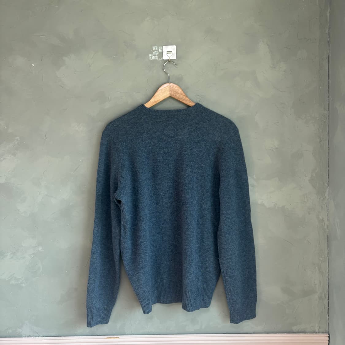 폴로 랄프로렌 램스울 니트 블루 상품이미지4