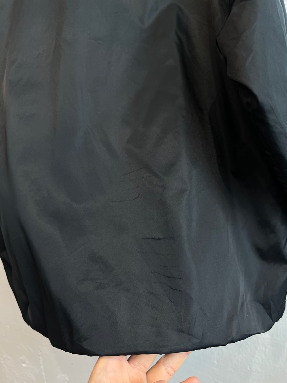 컨버스 재팬 코치자켓 블랙 상품이미지5