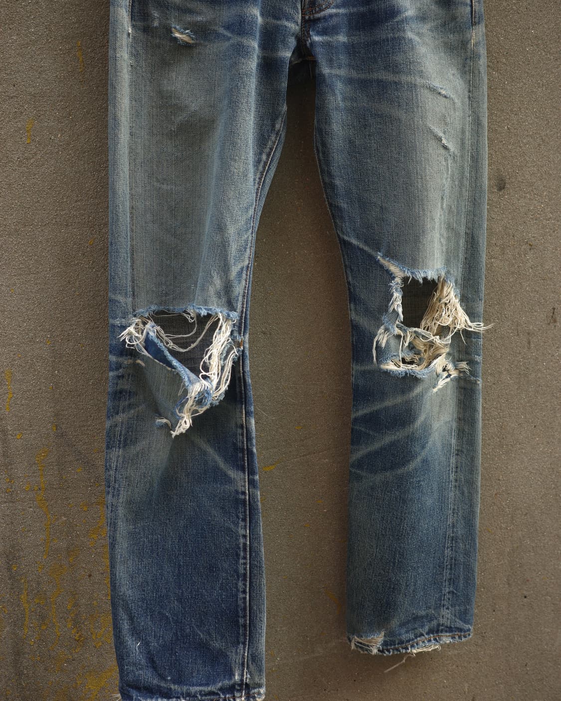00s LVC 47501 디스트레스드 셀비지 데님 팬츠 상품이미지5