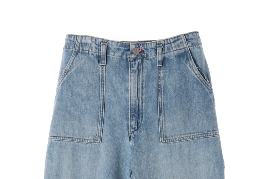 타미진스 와이드 패치 포켓 워커 데님 팬츠 상품이미지3