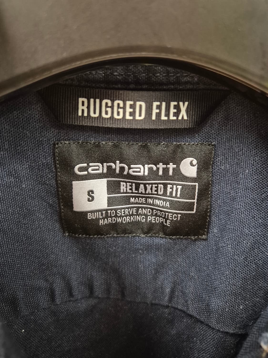 칼하트 네이비 셔츠 S사이즈 상품이미지5