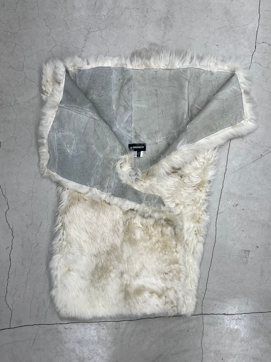 Ann demeulemeester 05FW Llamar fur vest 상품이미지5