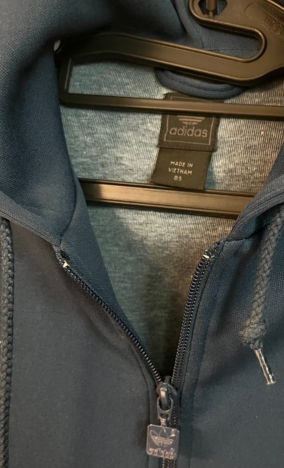 아디다스 파이어버드 후드 져지 네이비 [XS] 상품이미지4