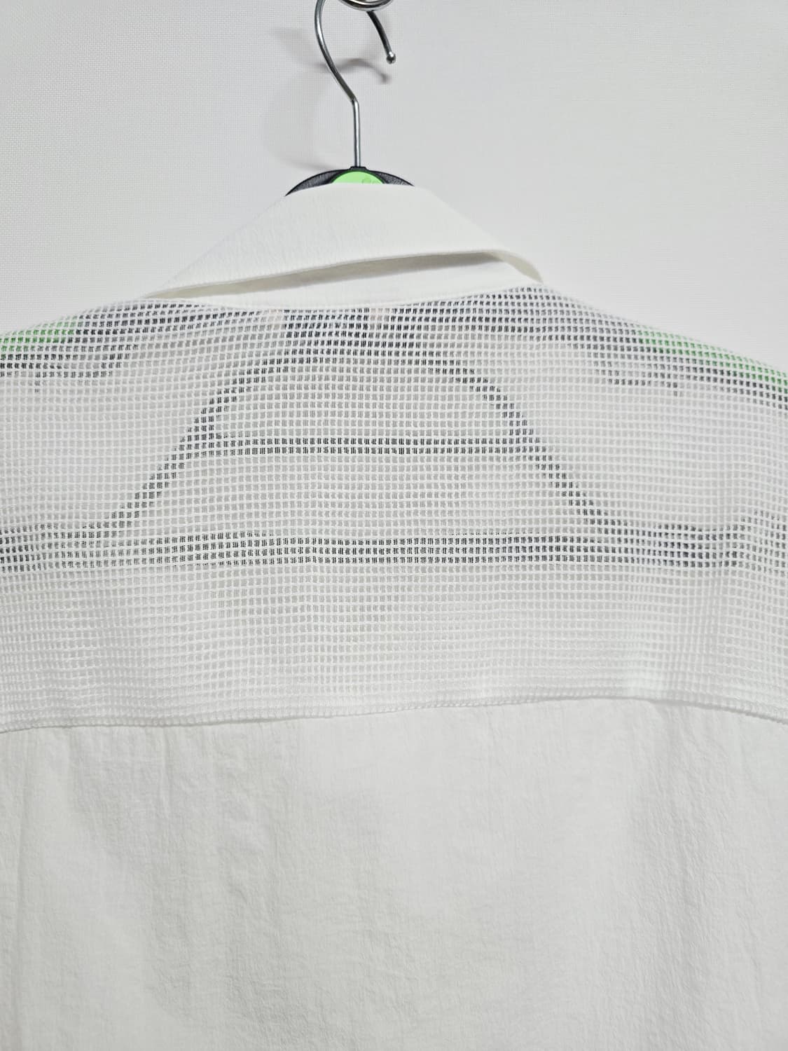 vv올리비아 화이트 망사 셔츠 자켓 7부 상품이미지6