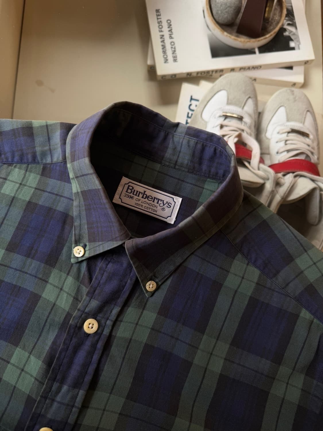 버버리 버튼다운 셔츠 95 상품이미지8