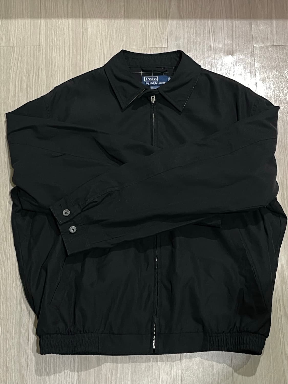 폴로 랄프로렌 블랙 블루종 자켓  상품이미지1