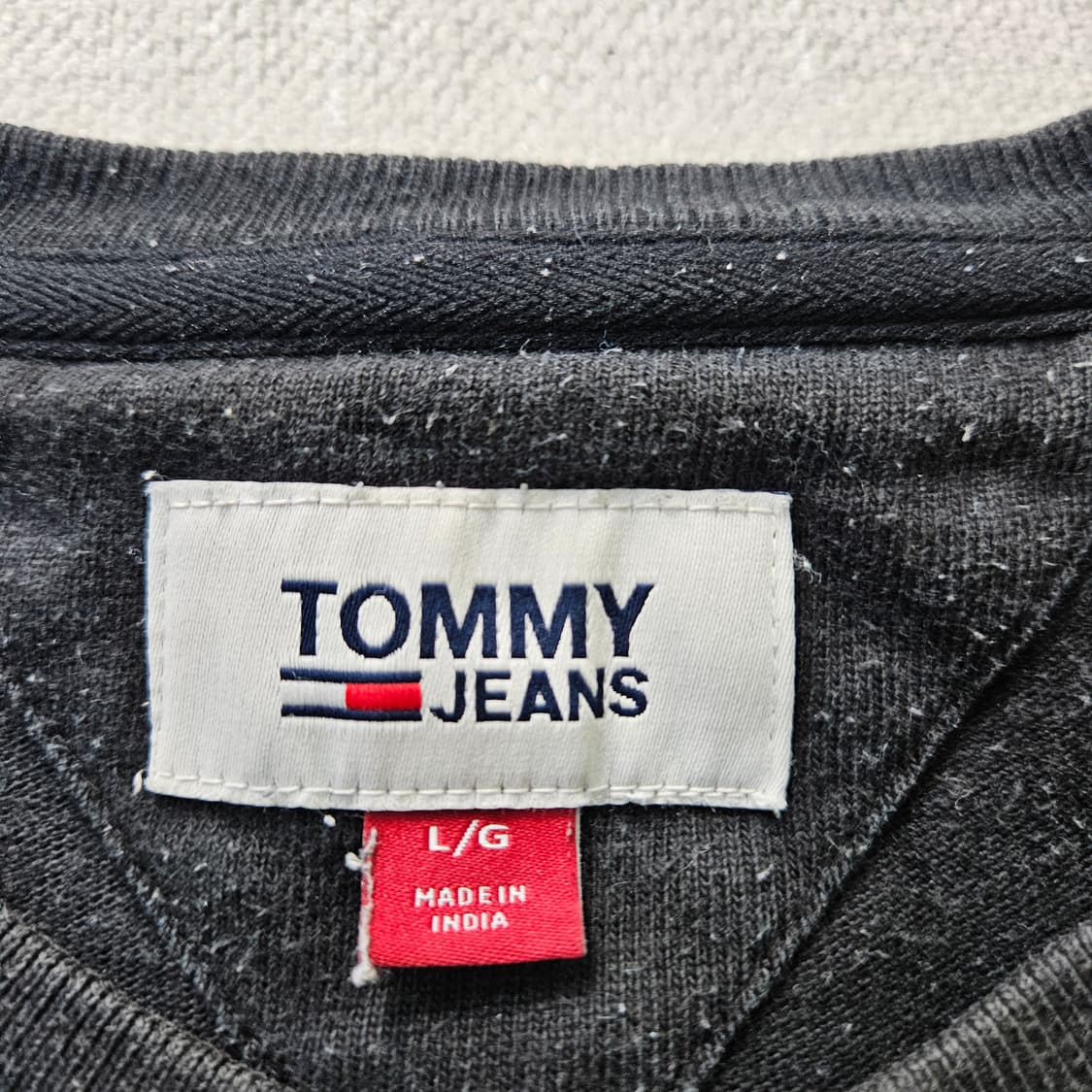 L 타미진스 로고패치 반팔티 0409Y 상품이미지3