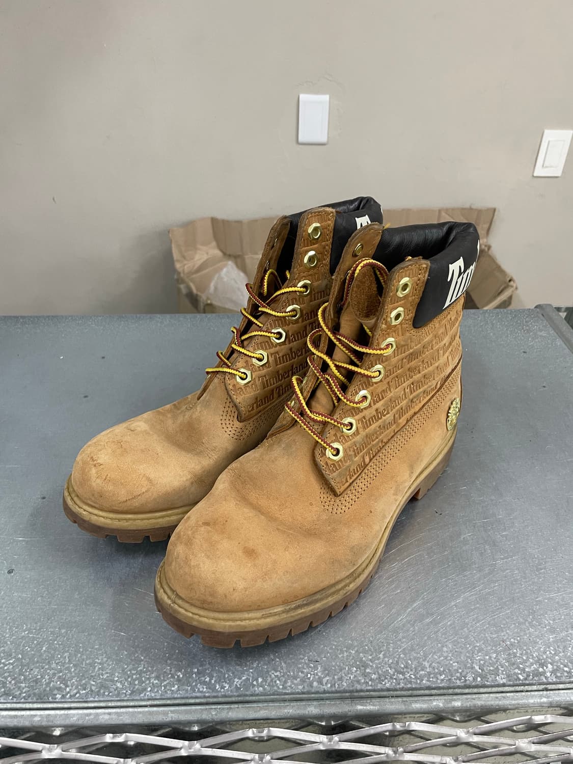 팀버랜드 6인치 로고 부츠 US7(gr-4035) 상품이미지2