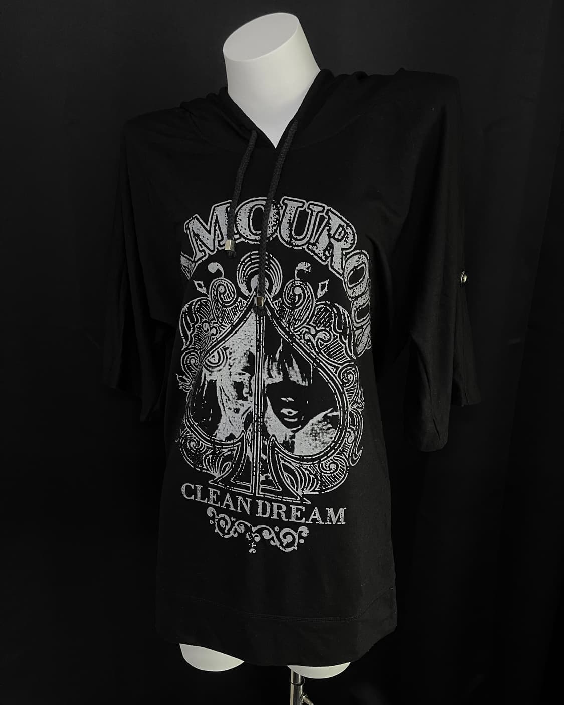 printing hood t-shirt 상품이미지2