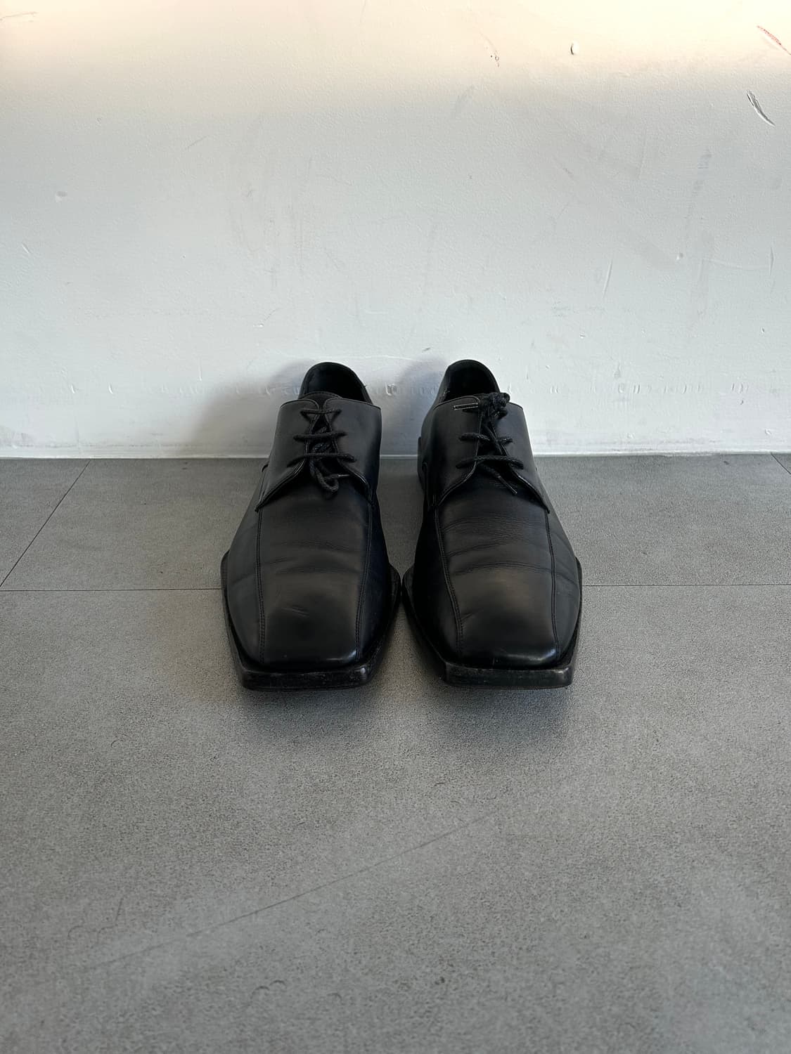 발렌시아가 19AW 스퀘어토 블록 림 더비슈즈 상품이미지2