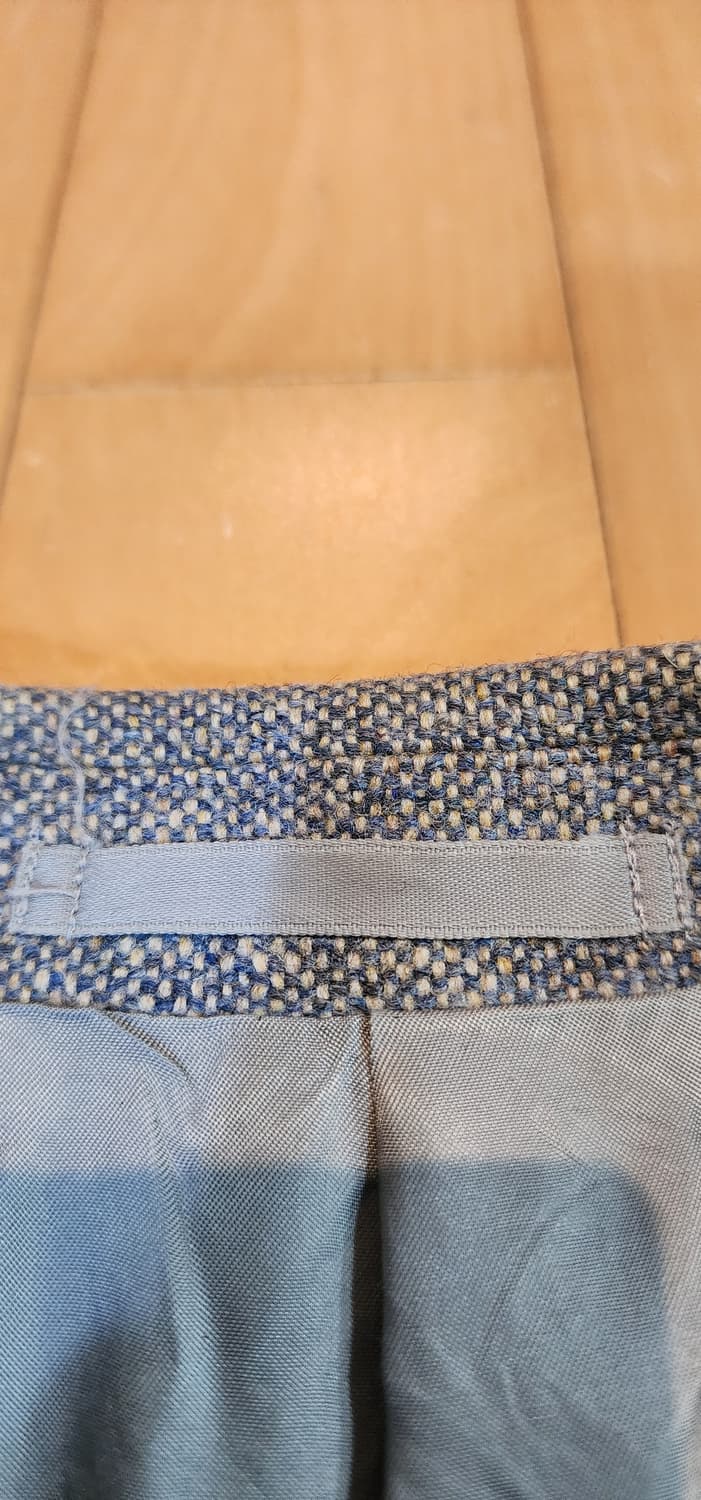 연블루 모직 자켓 XL 상품이미지6