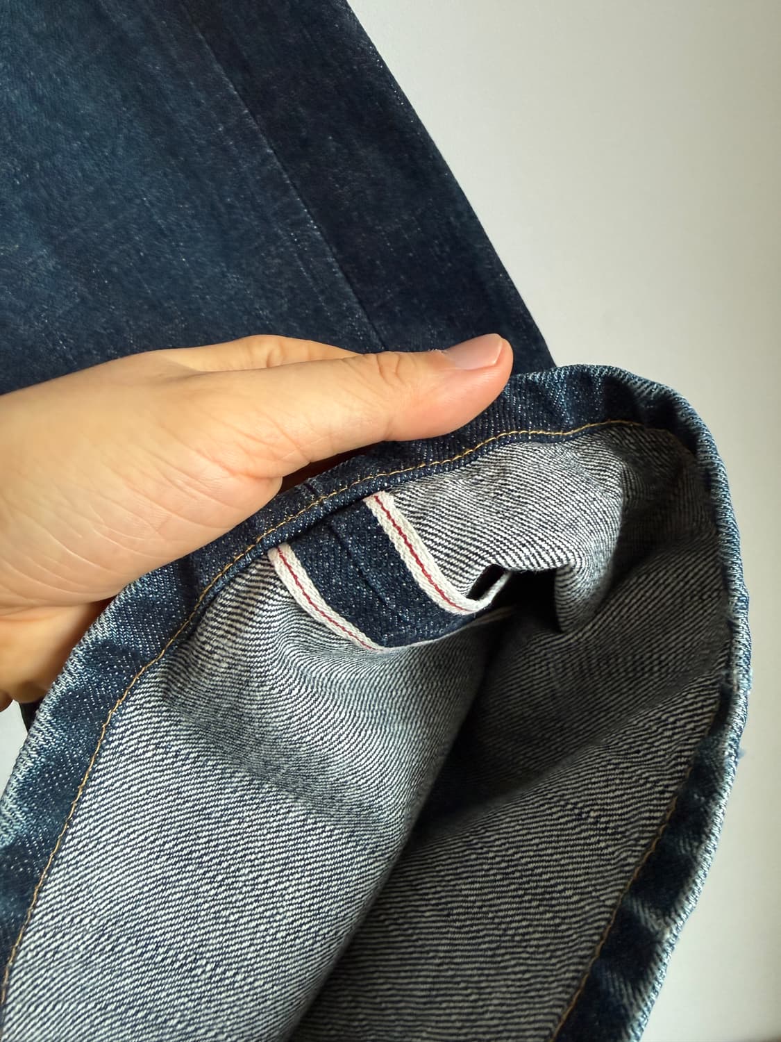 유니폼브릿지(UNIFORM BRIDGE) 셀비지 데님 팬츠 상품이미지8