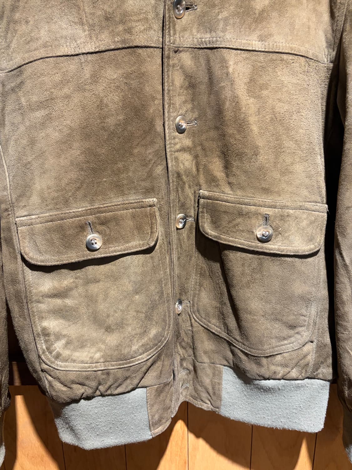 80~90s 독일 A1 스웨이드 블루종 / A1 suede blouson 상품이미지6