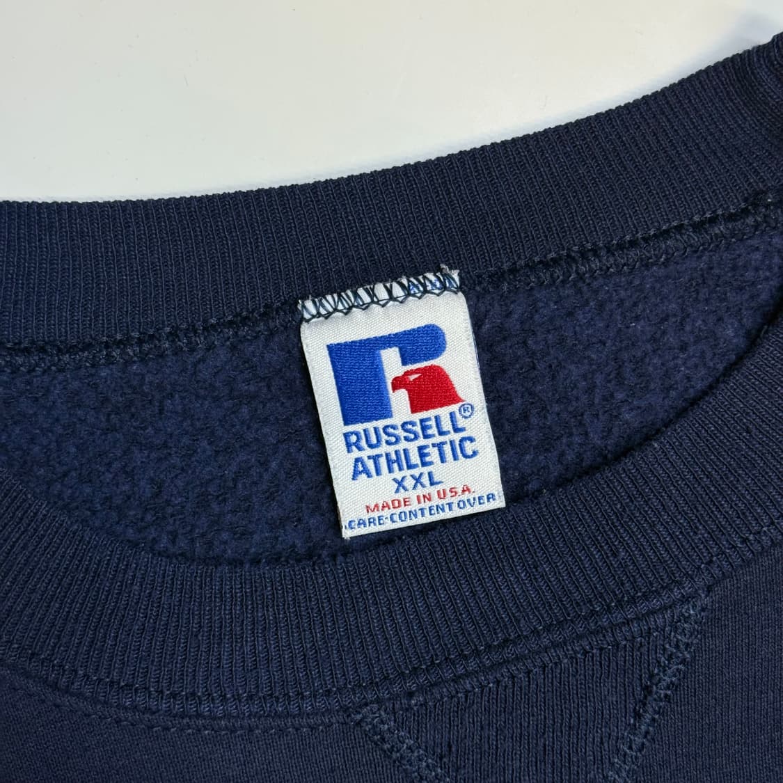 90s 러셀 스웻셔츠 네이비 상품이미지6