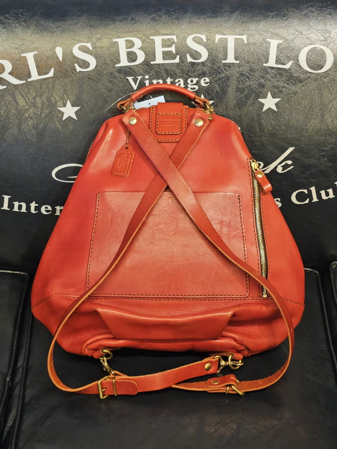 HERZ 헤르츠 완파쿠 류큐 메신저 백팩 (44X38X15)/ 10034 상품이미지4