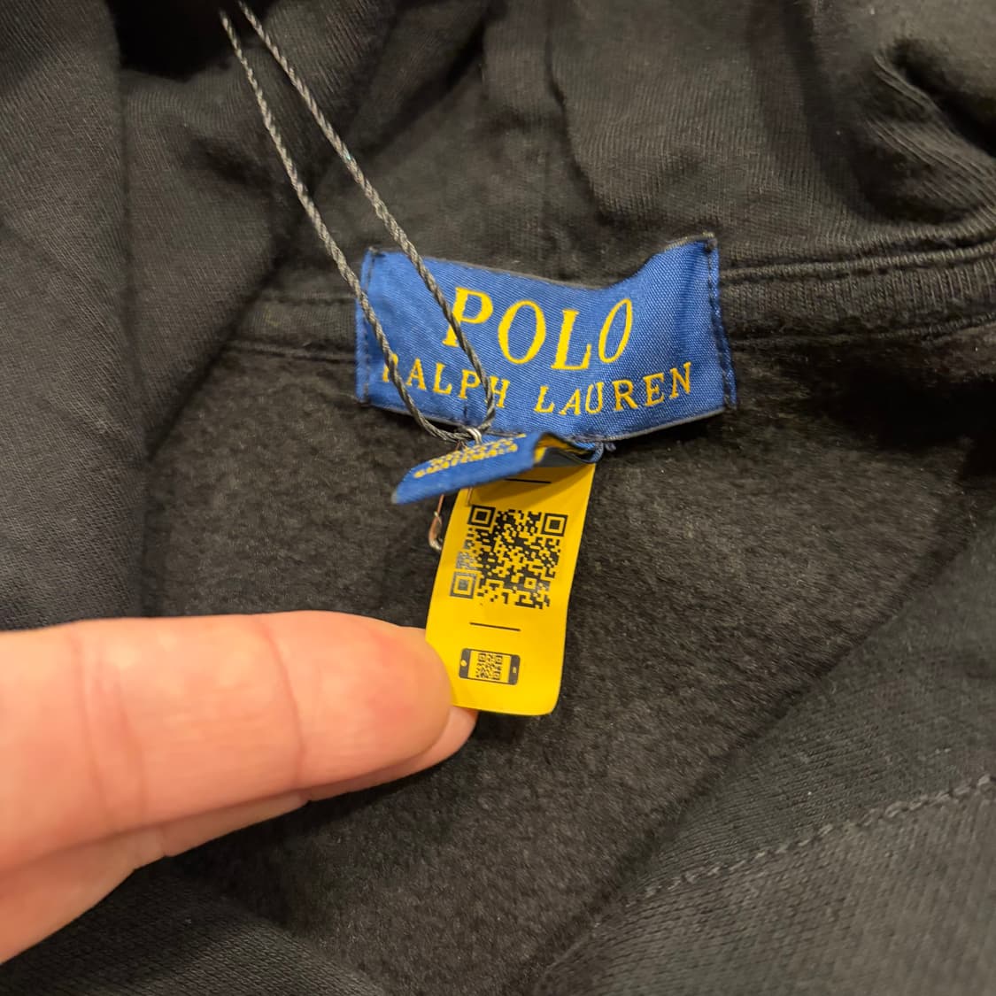 [L] 폴로 랄프로렌 키즈 블랙 컬러풀 빅 로고 후드티 B444 상품이미지6