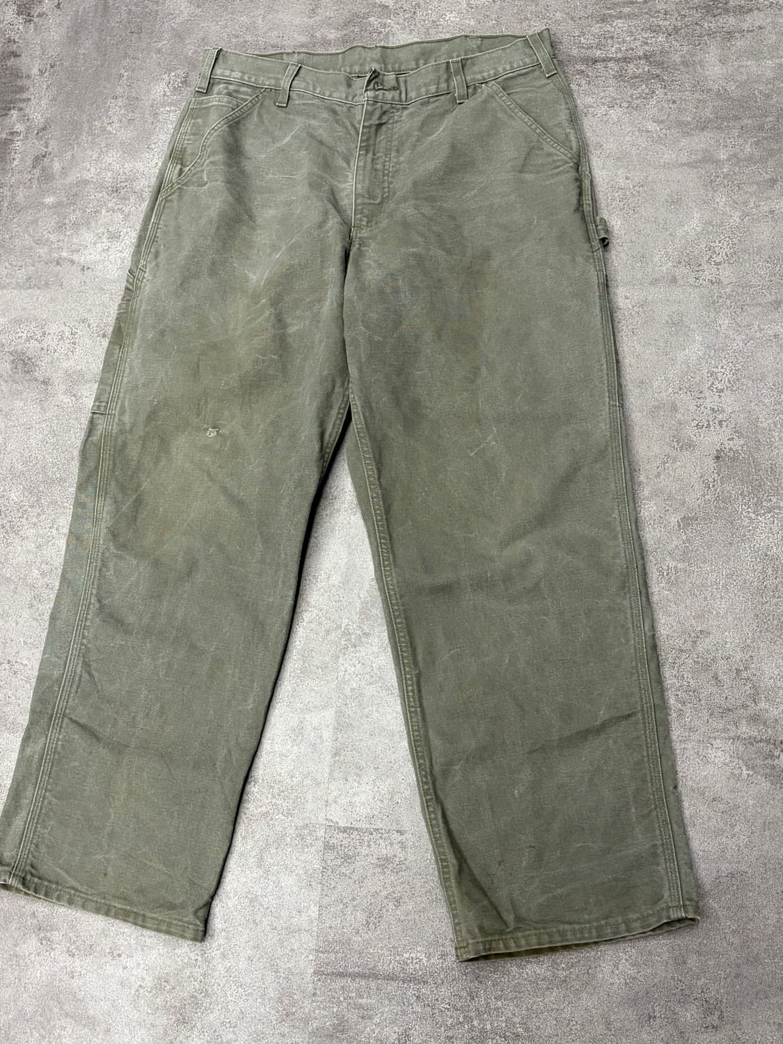 칼하트 모스그린 mos 카펜터 팬츠 상품이미지3