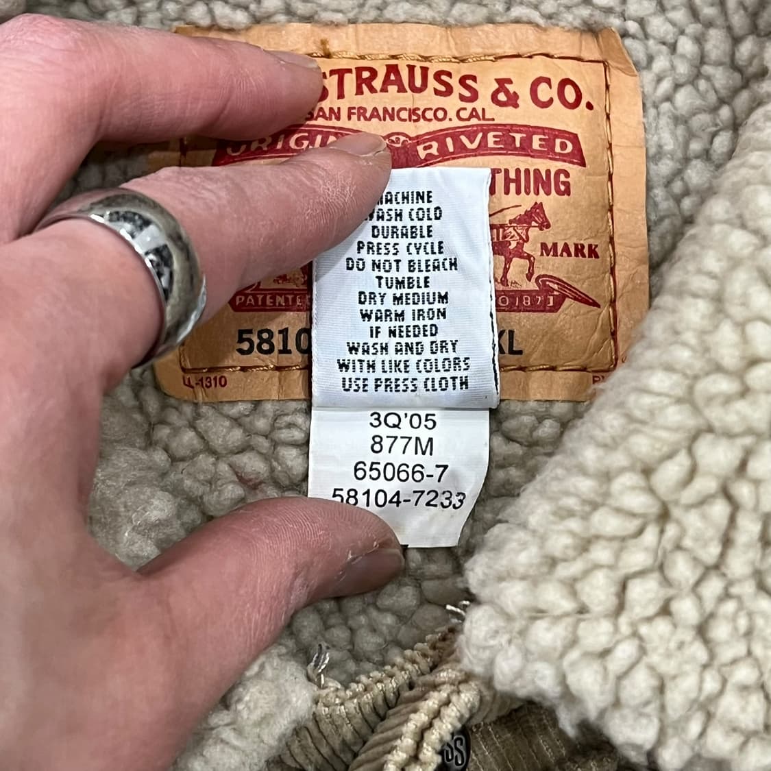 리바이스 셰르파 코듀로이자켓 s08573 상품이미지7