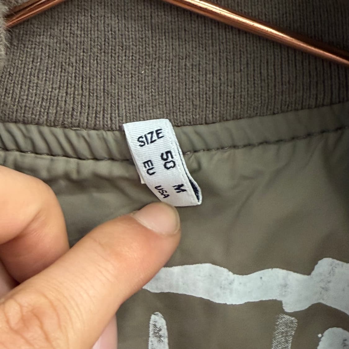 아르마니 진스 봄버 바람막이 점퍼 (M, 50) 상품이미지2