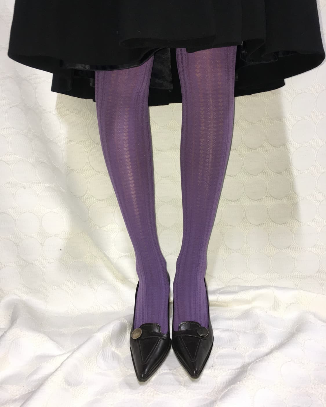 새상품 보라색 스타킹 상품이미지2