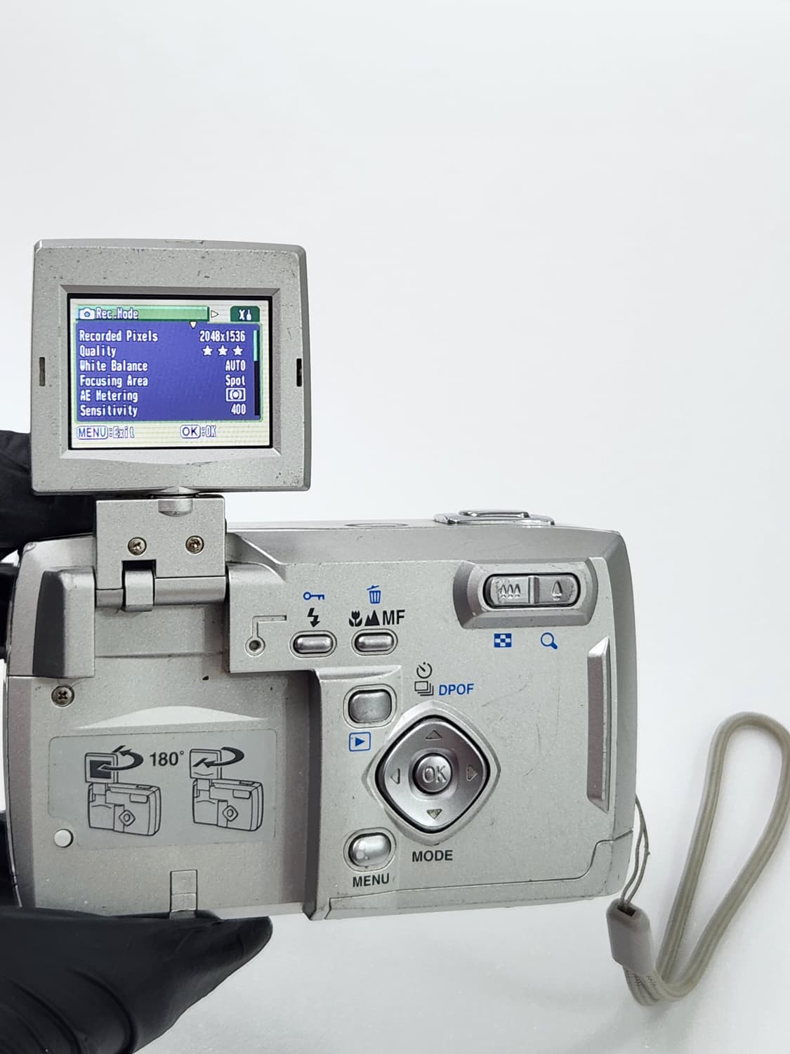 펜탁스 옵티오 33l 빈티지 디카 셀카 카메라 상품이미지7