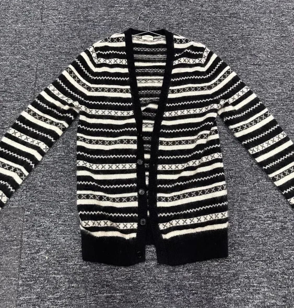 생로랑 모헤어 가디건 상품이미지2