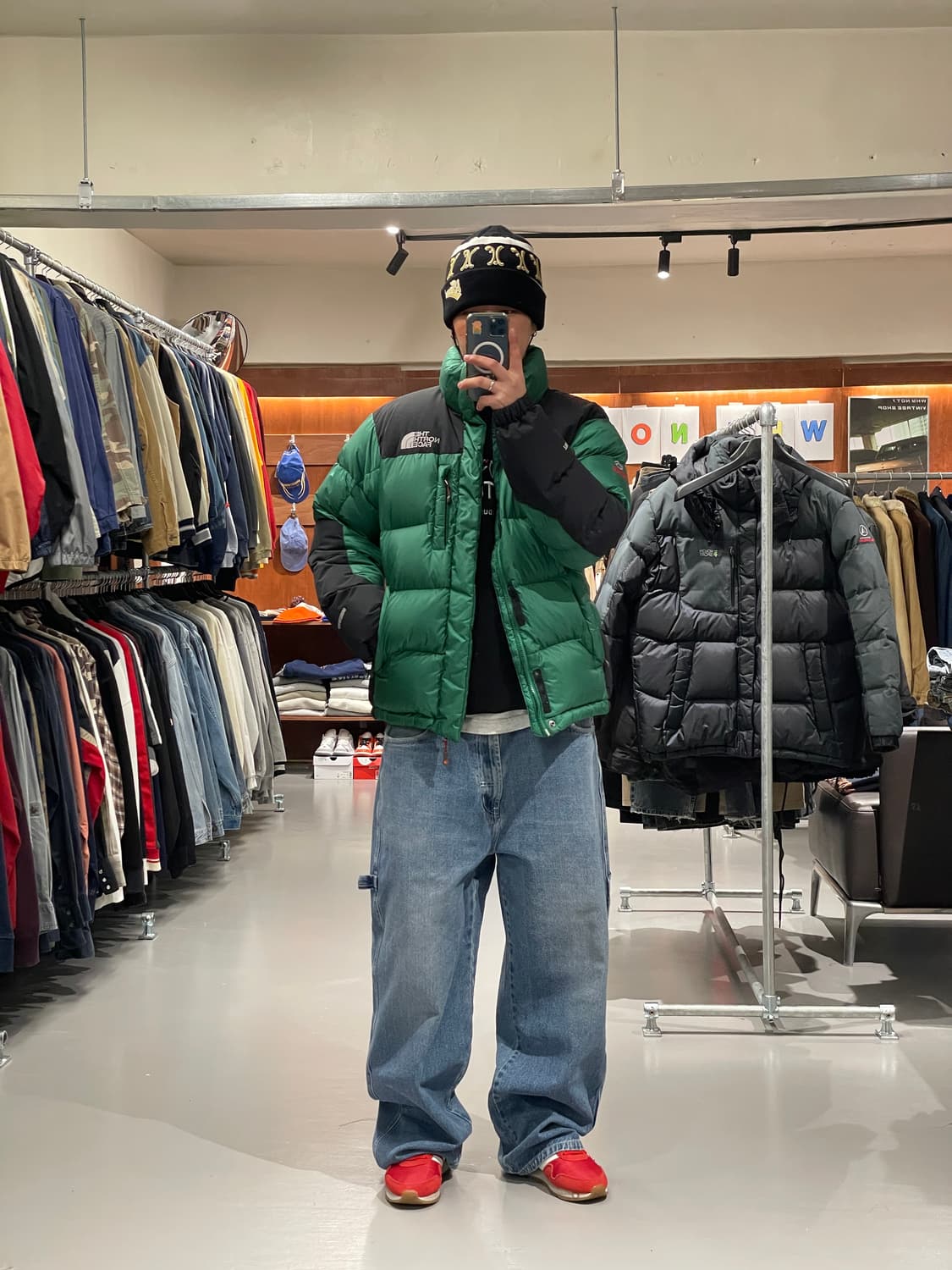 노스페이스 써밋 윈드스토퍼 700 다운 패딩 상품이미지2