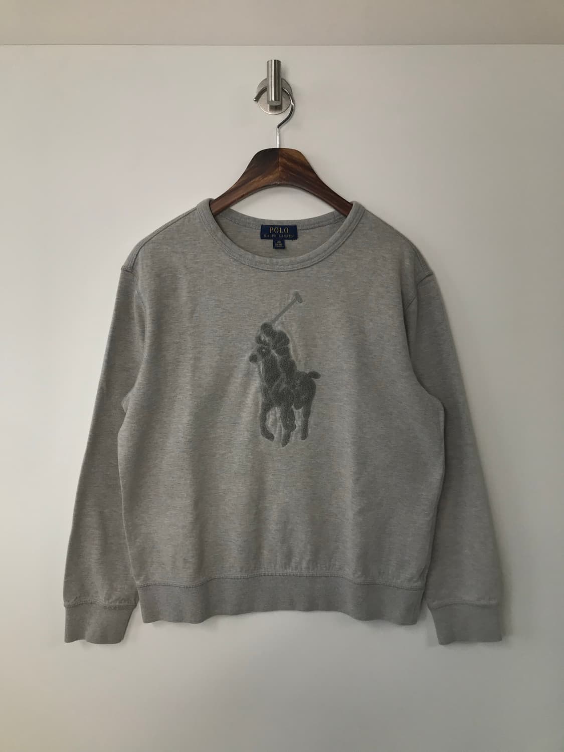 폴로 랄프로렌 빅포니 그레이 맨투맨 상품이미지2