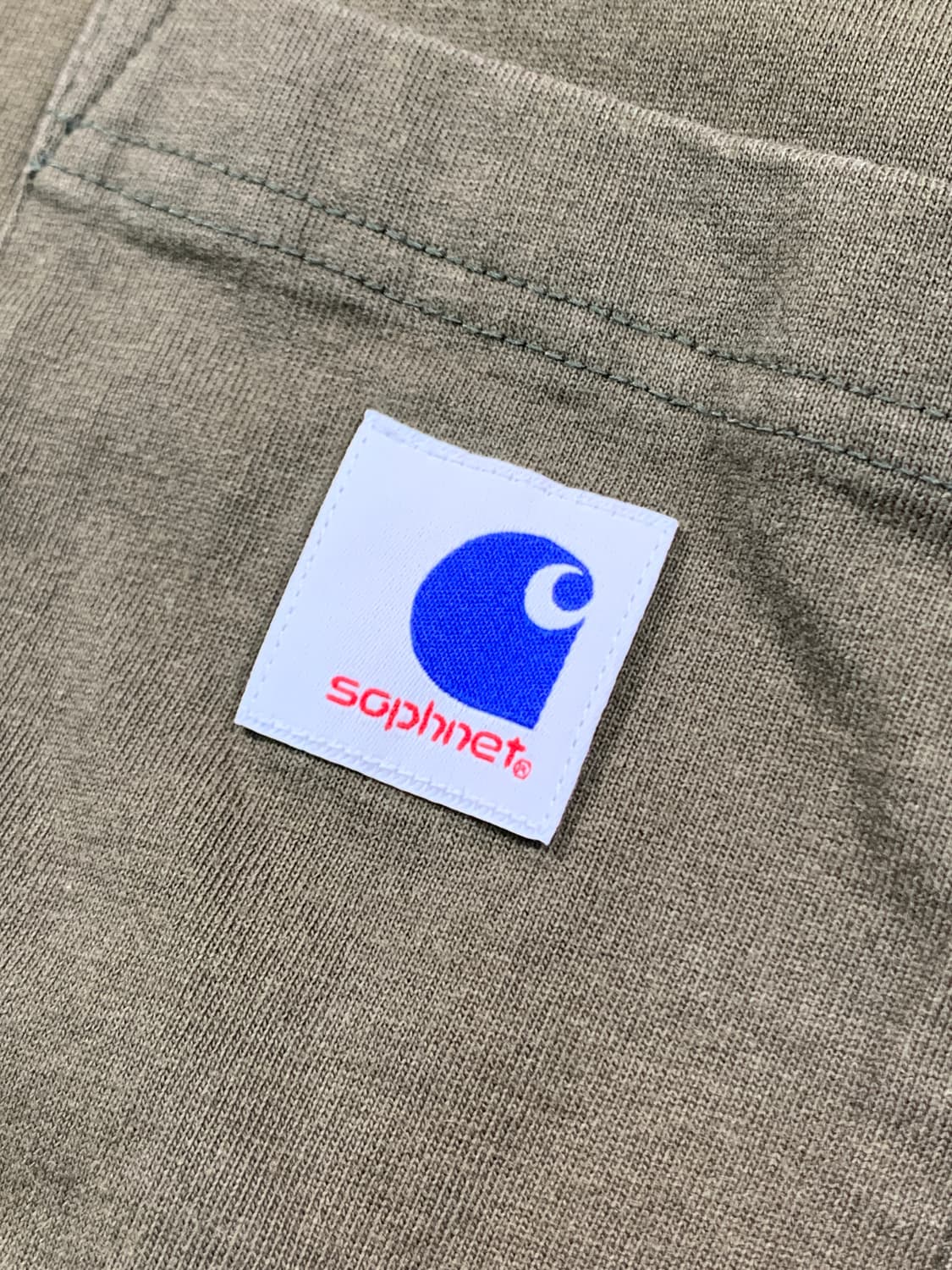칼하트 X 소프넷 포켓 반팔 티셔츠 상품이미지2