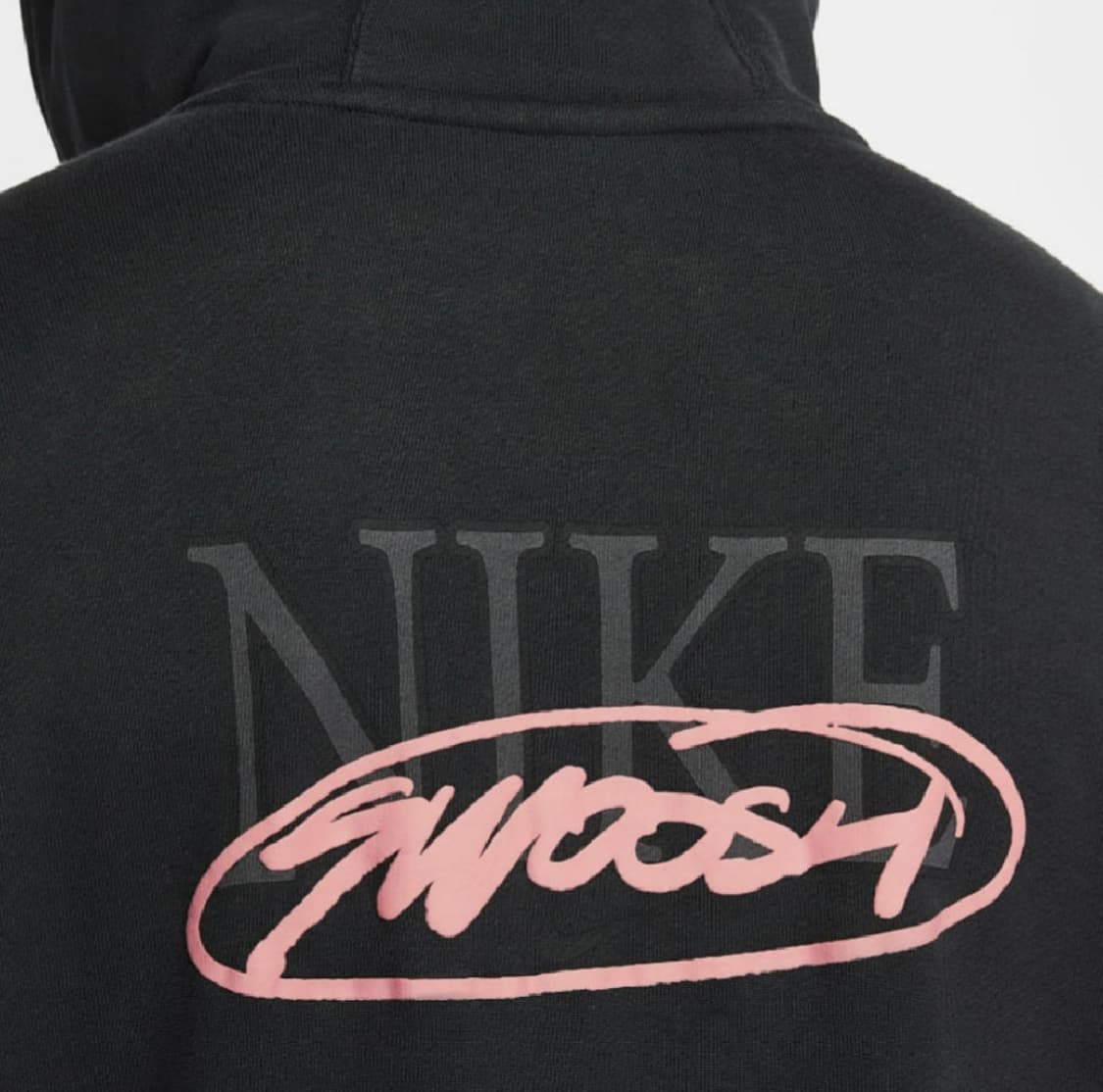 나이키 맨 나이키 클럽 오버사이즈 프렌치 테리 풀오버 후디 [블랙-M] 상품이미지4