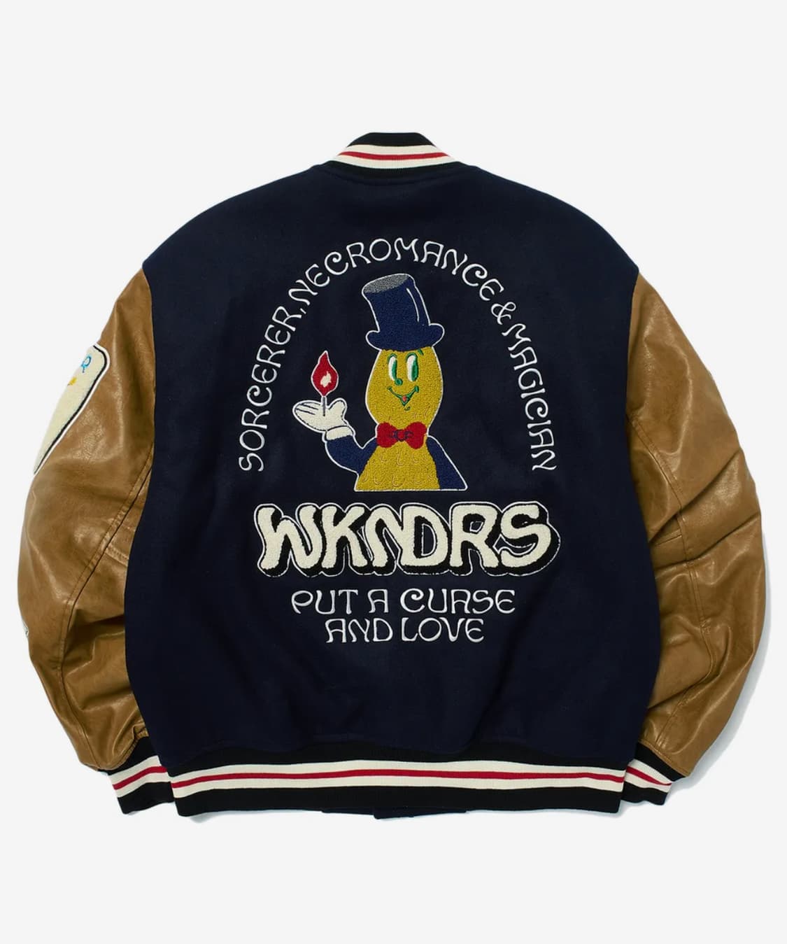 위캔더스 매직 스타디움 자켓 네이비 XL 상품이미지2