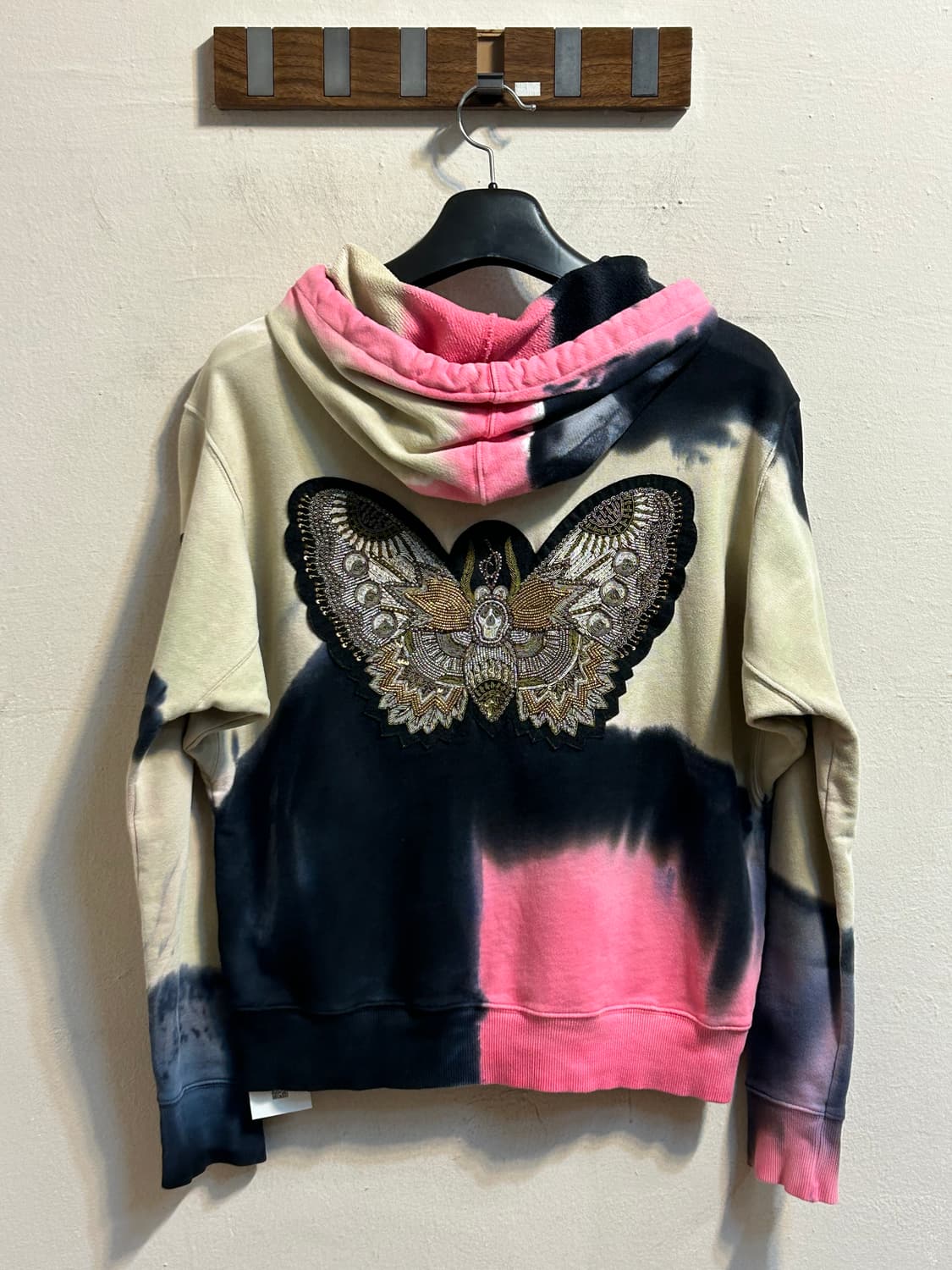 자딕앤볼테르 타이다이 나비 자수 후드 티셔츠 상품이미지4